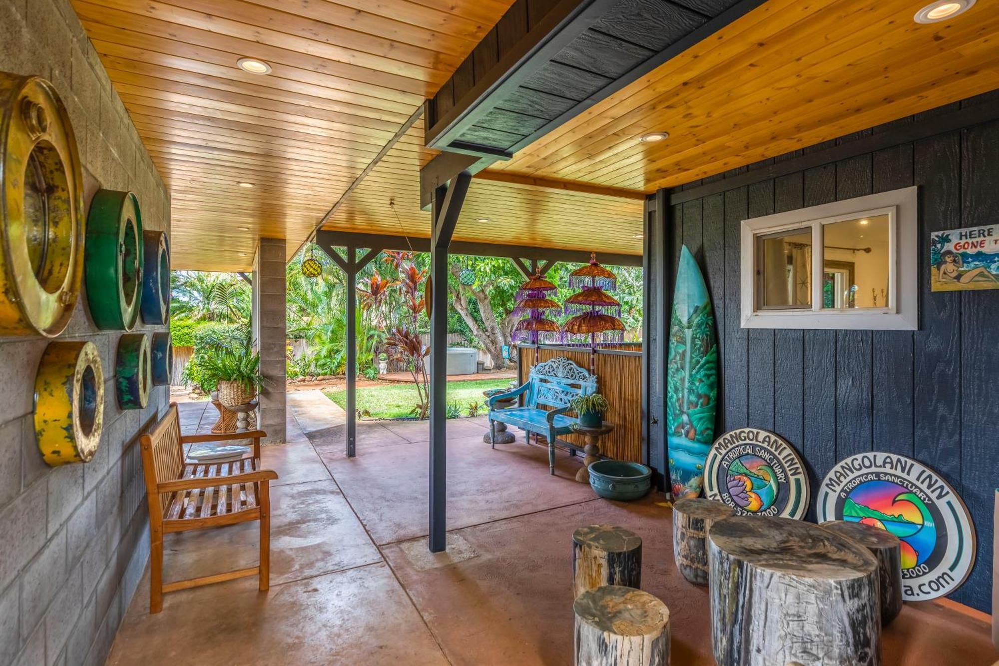 King Room-Mangolani Inn Paia Buitenkant foto